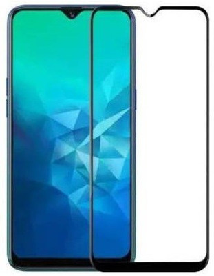 AKSHUD Edge To Edge Tempered Glass for REAL ME C3(Pack of 1)