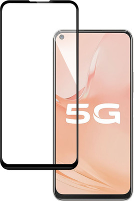 HUPSHY Edge To Edge Tempered Glass for Vivo Y51s(Pack of 1)