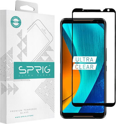 Sprig Tempered Glass Guard for Asus ROG Phone 3, Asus ROG 3(Pack of 1)