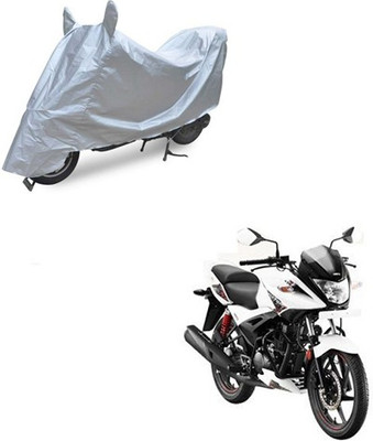 RPSENTTERPR Waterproof Two Wheeler Cover for Hero(Ignitor, Silver)