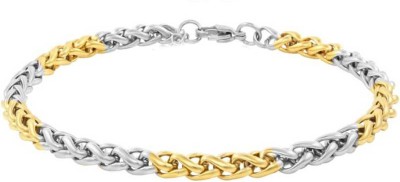 Shiv Jagdamba Stainless Steel Gold-plated Bracelet