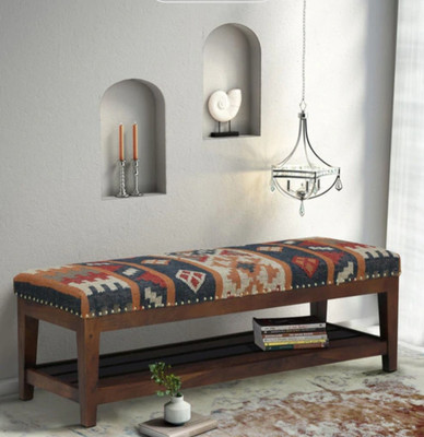 Flipkart Perfect Homes Solid Wood 2 Seater(Finish Color - Brown)