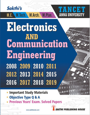 Tancet Electronics And Communication Engineering Study Materials & Previous Years Solved Paper(Paperback, M. Preshnave)