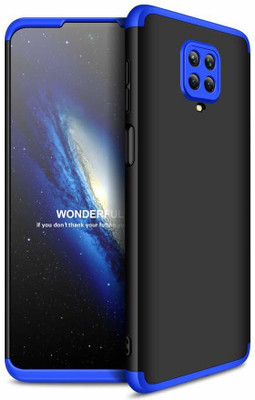 FlareHUB Front & Back Case for Poco M2 Pro, Mi Redmi Note 9 Pro, Mi Redmi Note 9 Pro Max(Blue, Dual Protection, Pack of: 1)