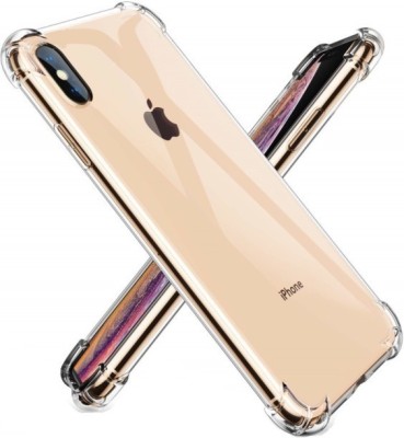 FlareHUB Bumper Case for Apple iPhone XS Max(Transparent, Dual Protection, Silicon, Pack of: 1)