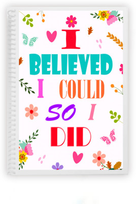 Resnic Plain Page A4 Notebook (500pg- 2pcs) A4 Notebook Unruled 500 Pages(Multicolor, Pack of 2)