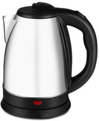 DN BROTHERS Hot Water Pot Portable Boiler Tea Coffee Warmer Heater Cordless Kettle DN352 6 Cups Coffee Maker(Silver)