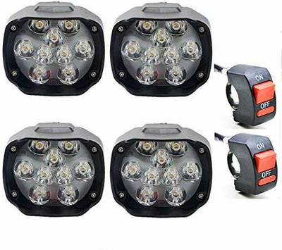 BOOSTY LED Fog Lamp Unit for Hero, Honda, Yamaha 4 Series