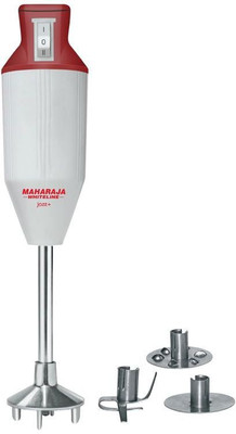 Maharaja Whiteline HB-104 Jazz Plus 125 W Hand Blender (Red, White)