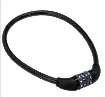 Biking Hub Stainless Steel Combination Lock For Helmet