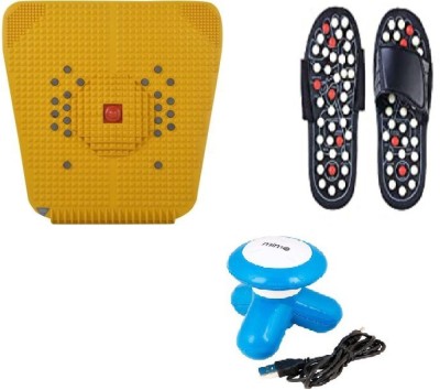 MARCRAZY acm1s accupressure mat / plate &Yoga Paduka mimo massager Massager(Multicolor)