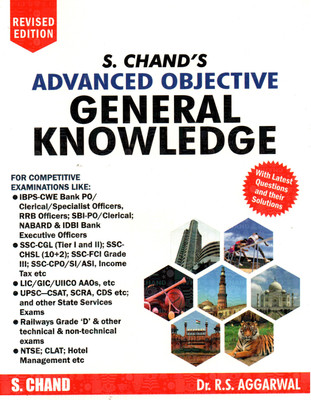 S. Chand’s Advanced Objective General Knowledge By R.S Aggarwal(Paperback, Dr.R.S Aggrawal)