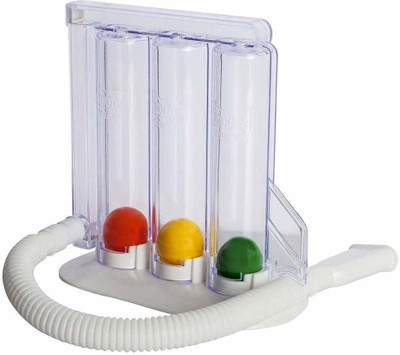 Neelmaya respro2021 Respirometer 3 ball Incentive Spirometer Respiratory Exerciser(Pack of 1)