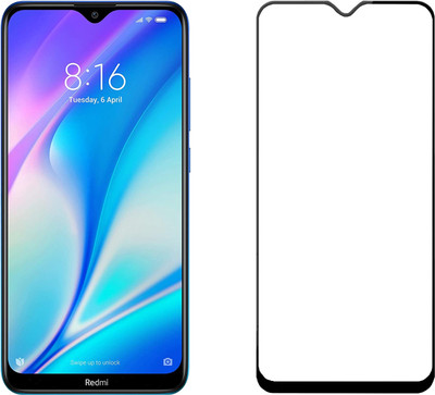 ambera Edge To Edge Tempered Glass for Mi Redmi 8(Pack of 1)