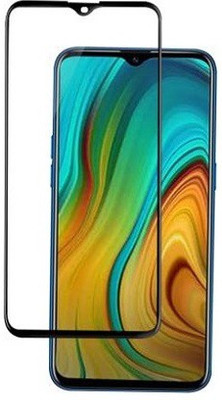 HOBBYTRONICS Edge To Edge Tempered Glass for REALME C11/C12/C15(Pack of 1)