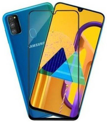 HOBBYTRONICS Edge To Edge Tempered Glass for SAMSUNG GALAXY A20/A30/A30S/A50/A50S(Pack of 1)