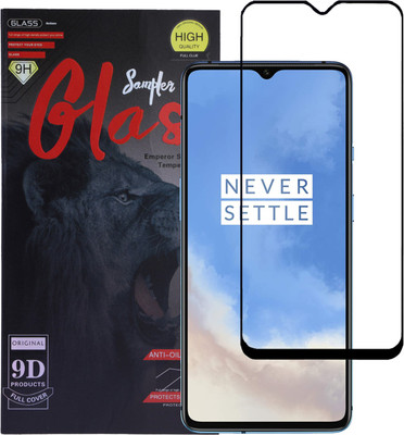 ambera Edge To Edge Tempered Glass for OnePlus 7t(Pack of 1)
