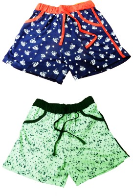 SDS FASHION Printed Women Multicolor Basic Shorts