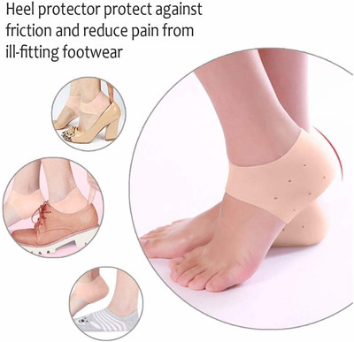 Lakshmina Enterprises Heel Protector Heel Support(Beige)