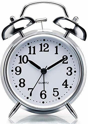 Hattie Analog White Clock
