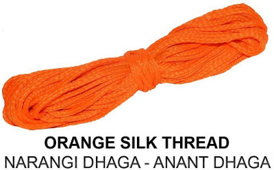 Woriox orange Thread(10 m Pack of1)