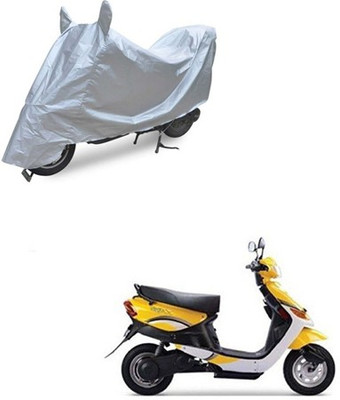 RPSENTTERPR Waterproof Two Wheeler Cover for Indus(Yo, Silver)