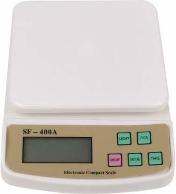 SEAHAVEN Electronic Kitchen Digital Weighing Scale with Tare Function Weighing Scale(Off White)