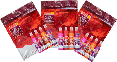 Camel FLUID ACRYLIC SUNSET SHADES (PACK OF 3)