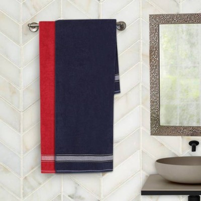 Flipkart SmartBuy Cotton 380 GSM Bath Towel Set  (Pack of 2)