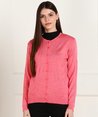 Breil by Fort Collins Women Button Solid Cardigan