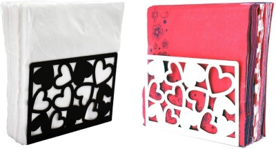 KidsCity.In 1 Compartments Metal Tissue Paper Holder(Multicolor)