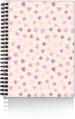 Flipkart SmartBuy exclusive collection wiro binding diary A5 Diary UNRULED 160 Pages(multicolor 01)