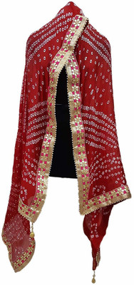 KRISTI COLLECTION Art Silk Printed Women Dupatta