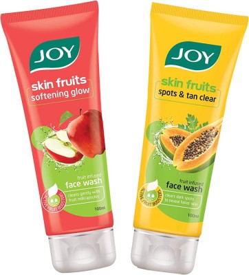 Joy Apple  100ml And Papaya  100ml-Each 1 Face Wash(200 g)
