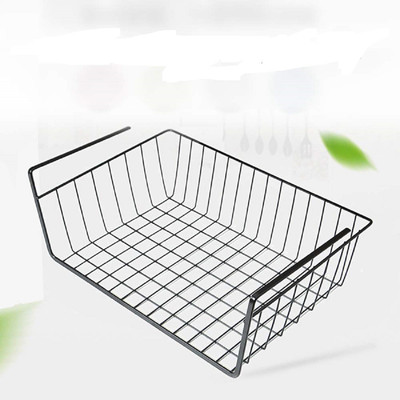 CASEMANTRA Under Shelf Basket Wire Rack Easily Slides Under Shelves for Extra...