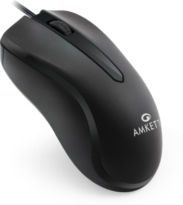 AMKETTE Kwik Pro 7 Wired Optical Mouse(USB 2.0, Royal Black)