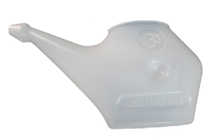 MINTLEAF Plastic White Neti Pot(150 ml)
