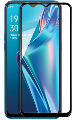 HQ Protection Edge To Edge Tempered Glass for Oppo A12(Pack of 1)