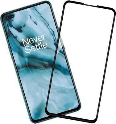Gorilion Edge To Edge Tempered Glass for OnePlus Nord(Pack of 1)