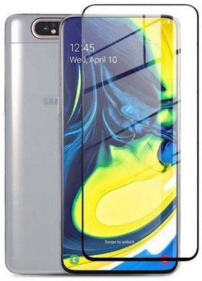 welldesign Edge To Edge Tempered Glass for Samsung Galaxy A80(Pack of 1)