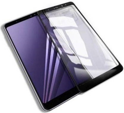 AKSHUD Edge To Edge Tempered Glass for Samsung Galaxy J8(Pack of 1)