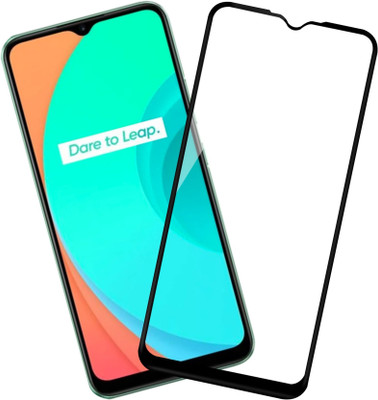 HQ Protection Edge To Edge Tempered Glass for Realme C20(Pack of 1)