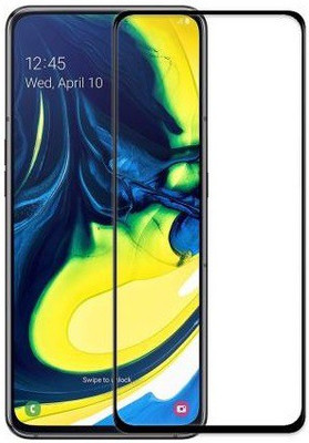 welldesign Edge To Edge Tempered Glass for Samsung Galaxy A80(Pack of 1)