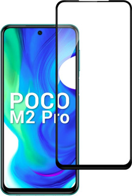 Gorilion Edge To Edge Tempered Glass for Poco M2 Pro(Pack of 1)