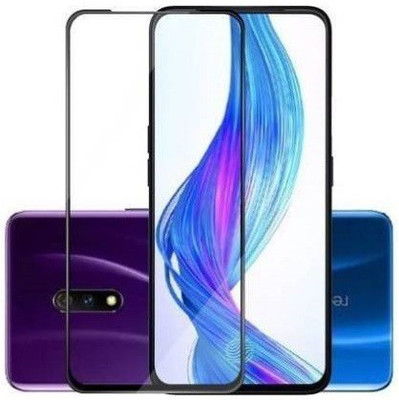 AKSHUD Edge To Edge Tempered Glass for Realme X(Pack of 1)