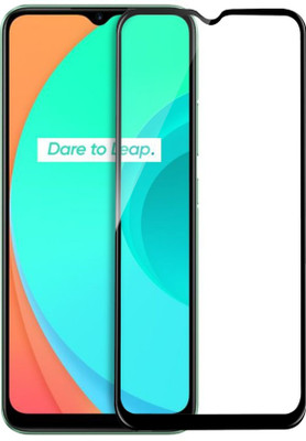 HQ Protection Edge To Edge Tempered Glass for Realme C20(Pack of 1)