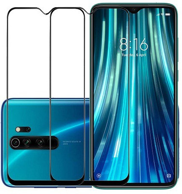 KARTRAY Edge To Edge Tempered Glass for Mi Redmi Note 8 Pro(Pack of 2)