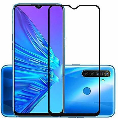 Rathote Collection Edge To Edge Tempered Glass for Realme 5 Pro(Pack of 1)