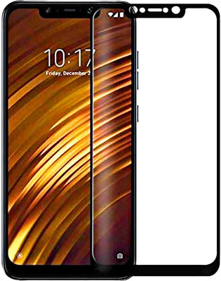 LOWCOST ASM Edge To Edge Tempered Glass for POCO F1(Pack of 1)
