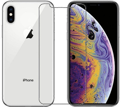 KARTRAY Tempered Glass Guard for Apple iPhone XS(Pack of 1)